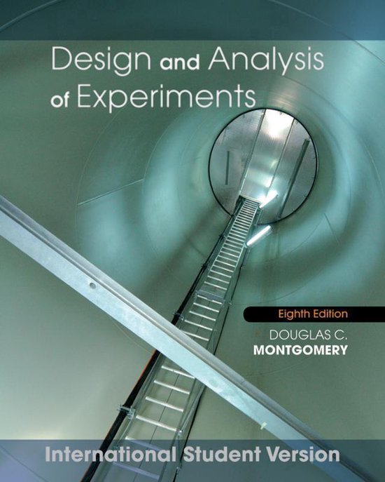 Design and Analysis of Experiments