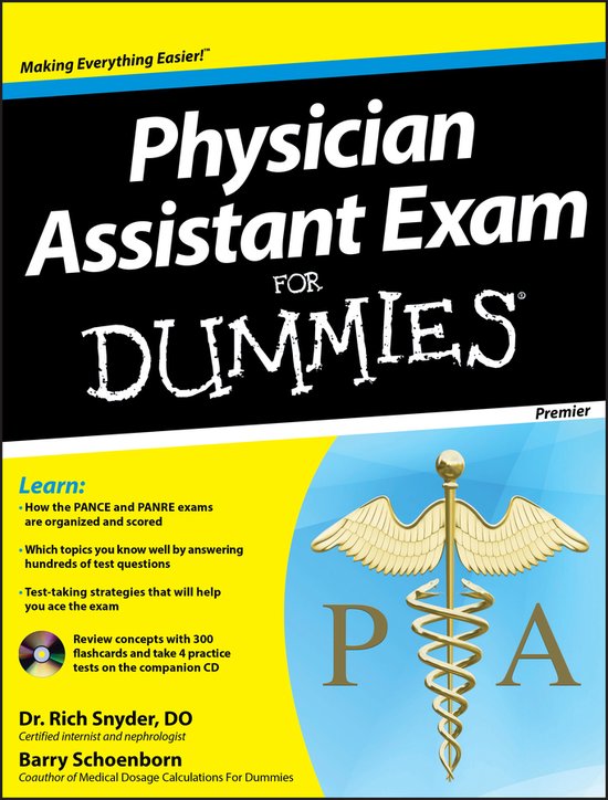 Physician Assistant Exam For Dummies Wit