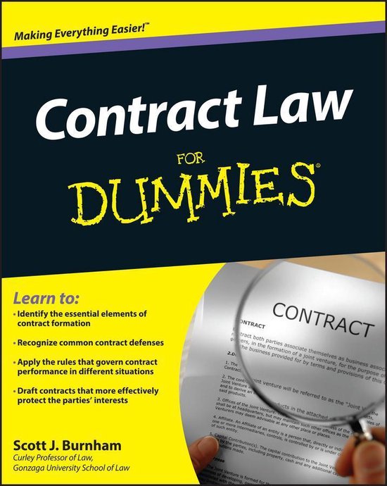 Contract Law For Dummies