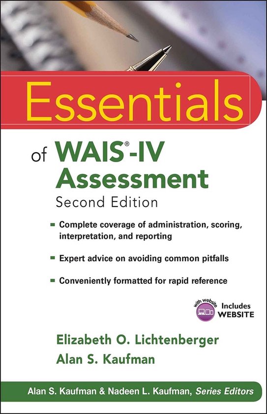 Essentials Of WAIS IV Assessment 2nd Ed