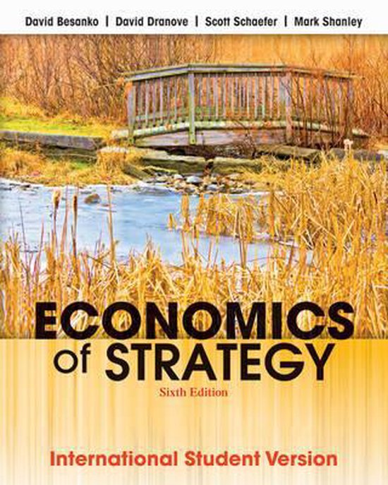 Economics Of Strategy