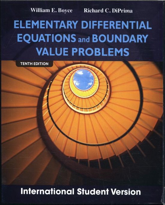 Elementary Differential Equations and Boundary Value Problems