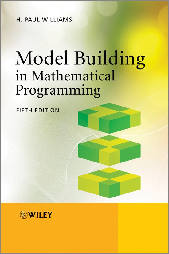 Model Building In Mathematical Prog 5th