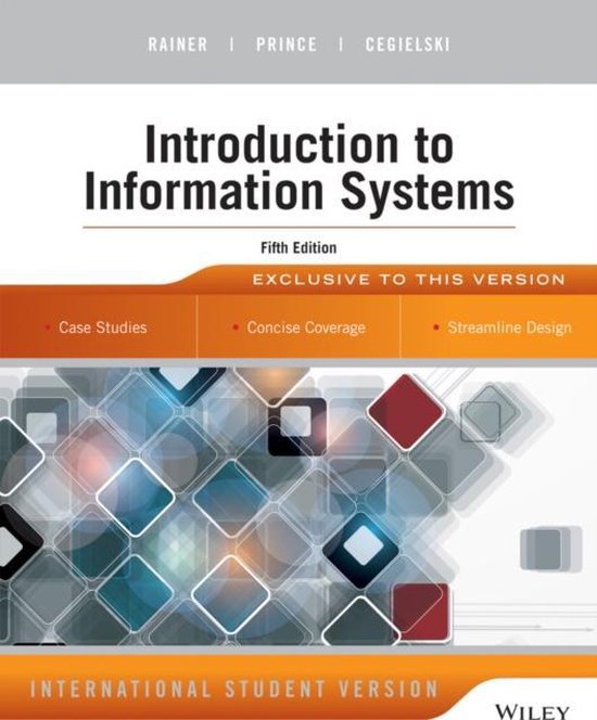 Introduction To Information Systems