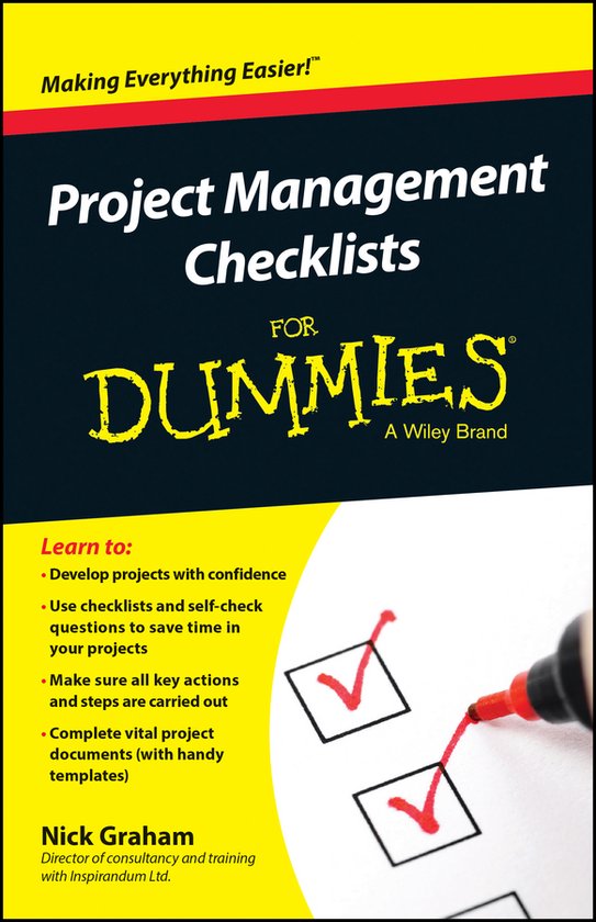 Project Management Checklists For Dumies