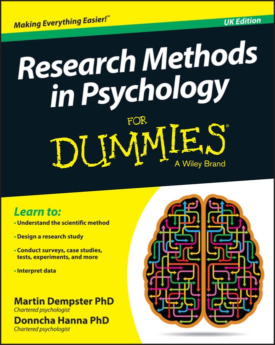 Research Methods In Psychology For Dummi