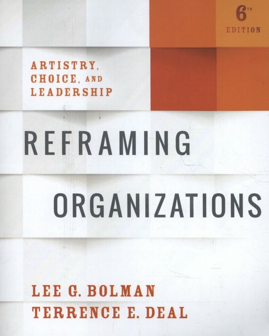 Reframing Organizations