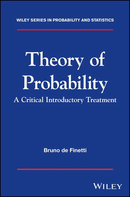 Wiley Series in Probability and Statistics 6 - Theory of Probability