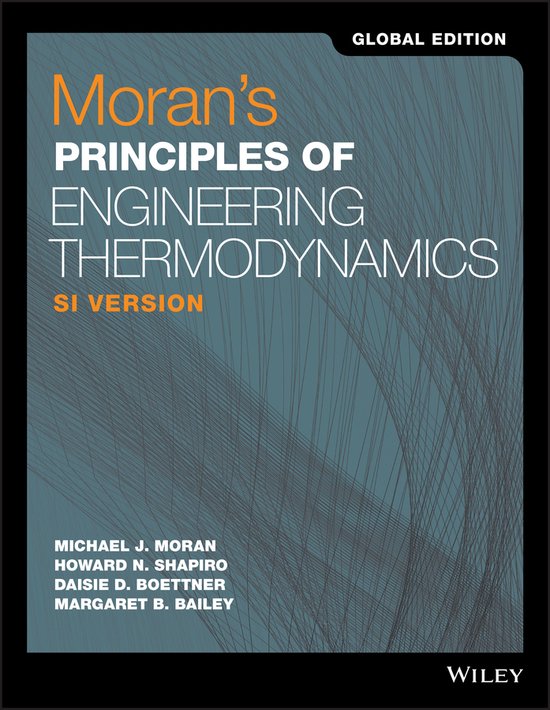 Moran′s Principles of Engineering Thermodynamics