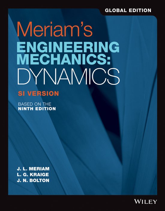 Meriam′s Engineering Mechanics