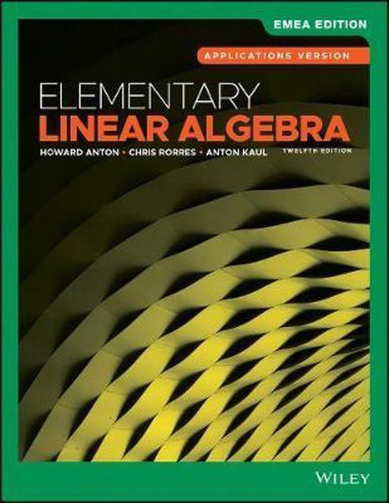 Elementary Linear Algebra