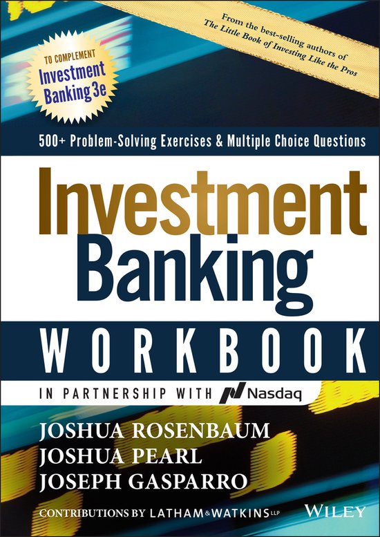 Wiley Finance- Investment Banking Workbook