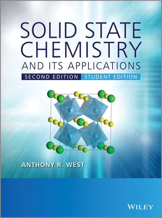 Solid State Chemistry & Its Applications