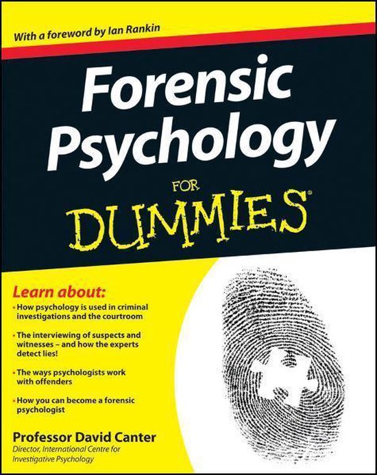 Forensic Psychology For Dummies