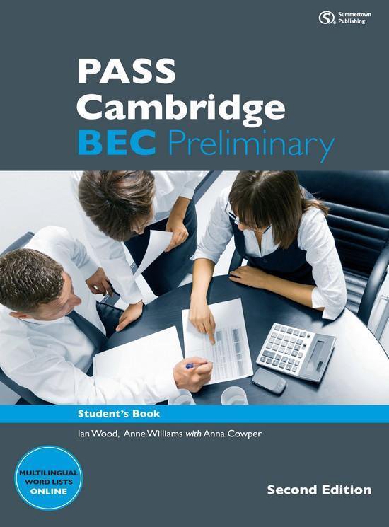 Pass Cambridge BEC second edition - Preliminary student's bo