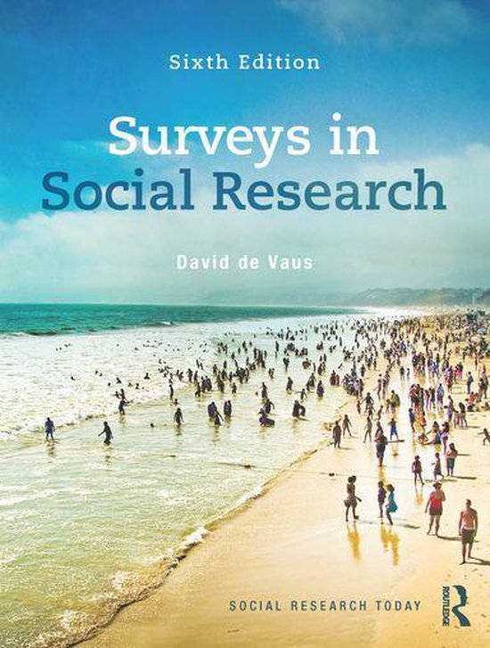 Surveys in Social Research - Sixth Edition