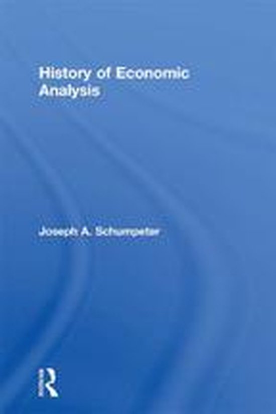 History of Economic Analysis