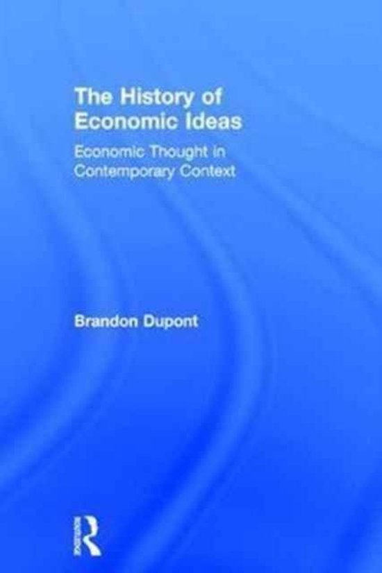 The History of Economic Ideas