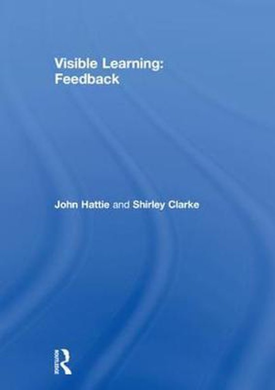 Visible Learning: Feedback