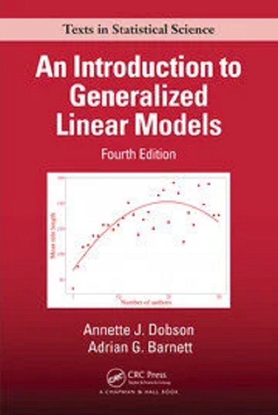 An Introduction to Generalized Linear Models