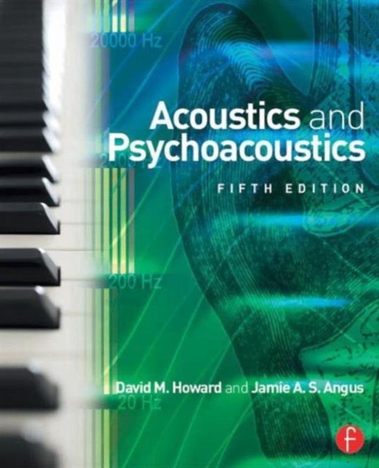 Acoustics and Psychoacoustics