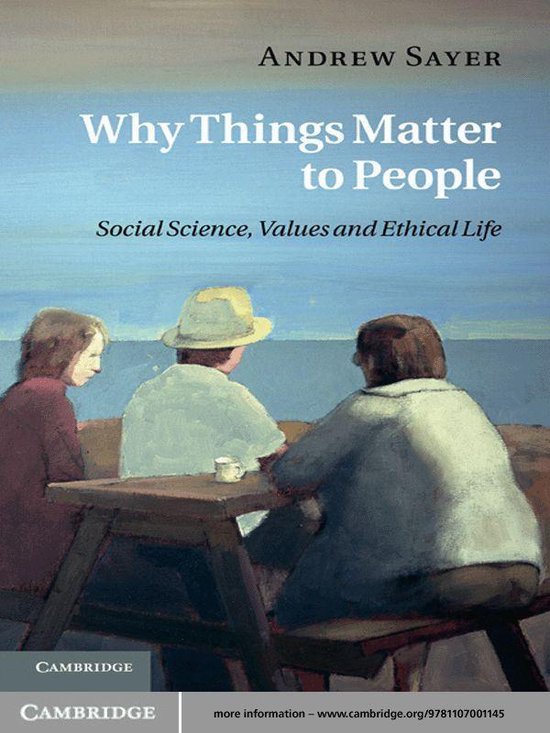 Why Things Matter to People