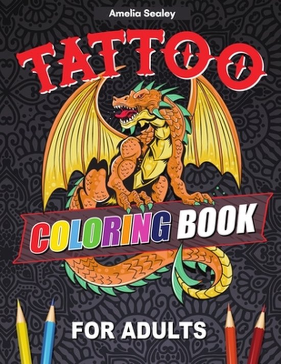 Tattoo Designs Coloring Book