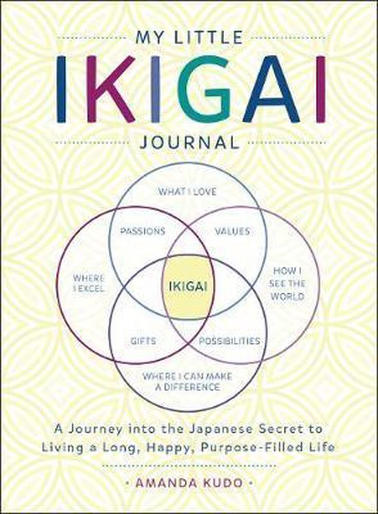 My Little Ikigai Journal A Journey into the Japanese Secret to Living a Long, Happy, PurposeFilled Life International Edition