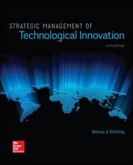 Strategic Management of Technological Innovation