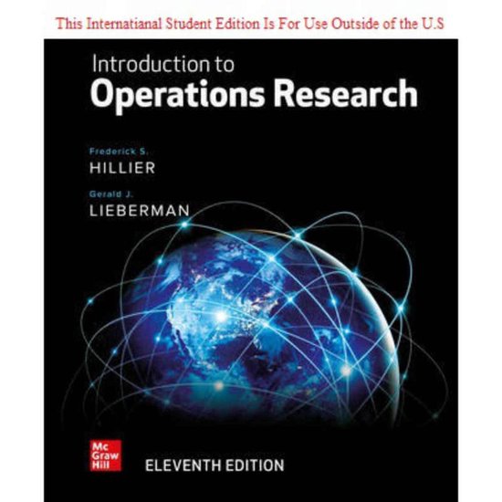 ISE Introduction to Operations Research