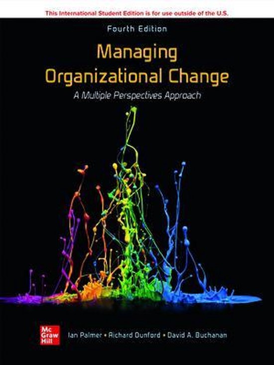 ISE Managing Organizational Change: A Multiple Perspectives Approach