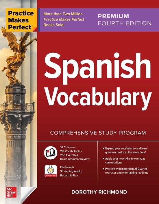 Practice Makes Perfect: Spanish Vocabulary, Premium Fourth Edition