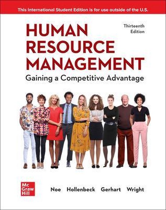 Human Resource Management: Gaining a Competitive Advantage ISE