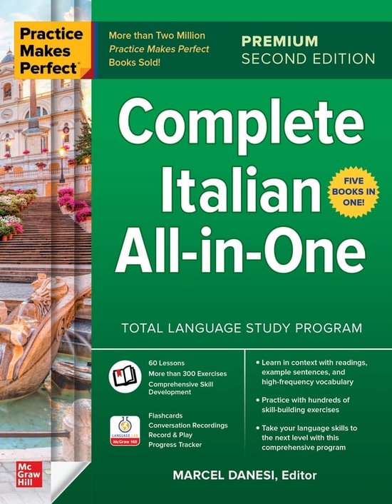 Practice Makes Perfect: Complete Italian All-in-One, Premium Second Edition