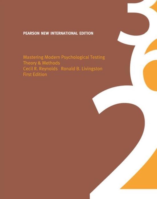 Mastering Modern Psychological Testing