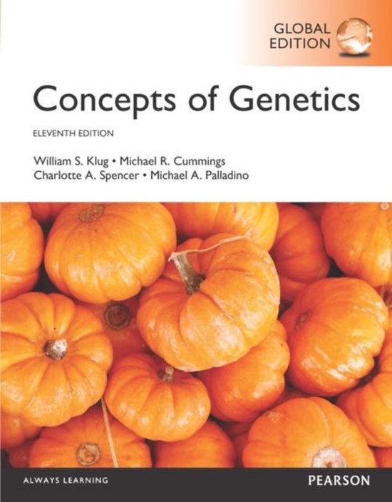 Concepts Of Genetics Global Edition