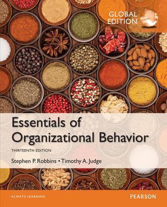 Essentials of Organizational Behavior, Global Edition