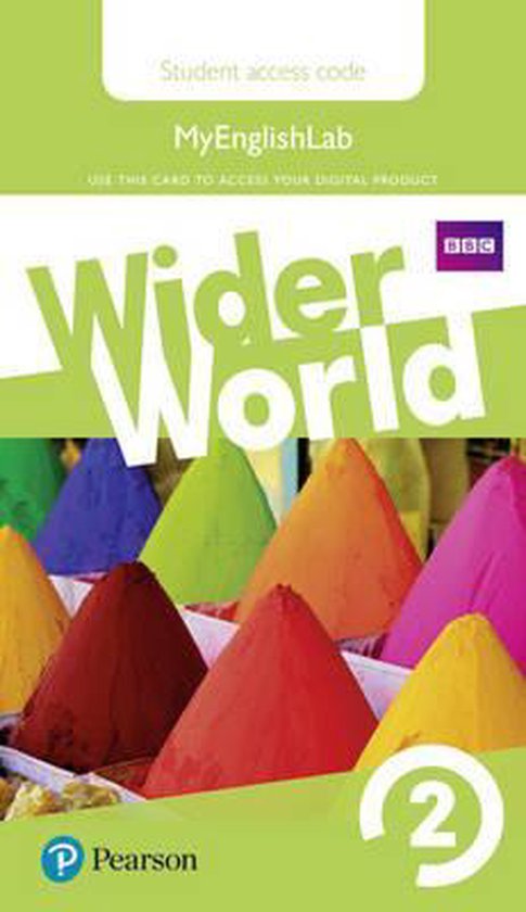 Wider World 2 MyEnglishLab Students' Access Card