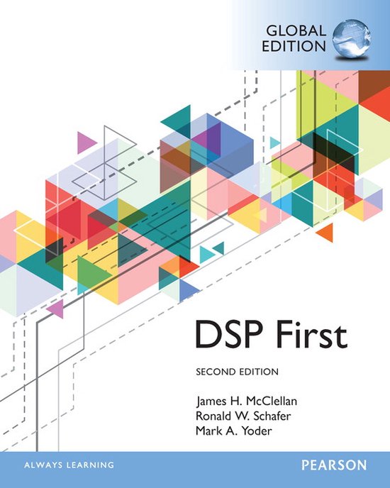 Digital Signal Processing First Glbl Ed