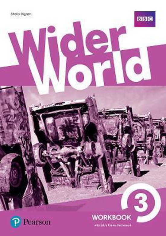 Wider World 3 Workbook with Extra Online Homework Pack