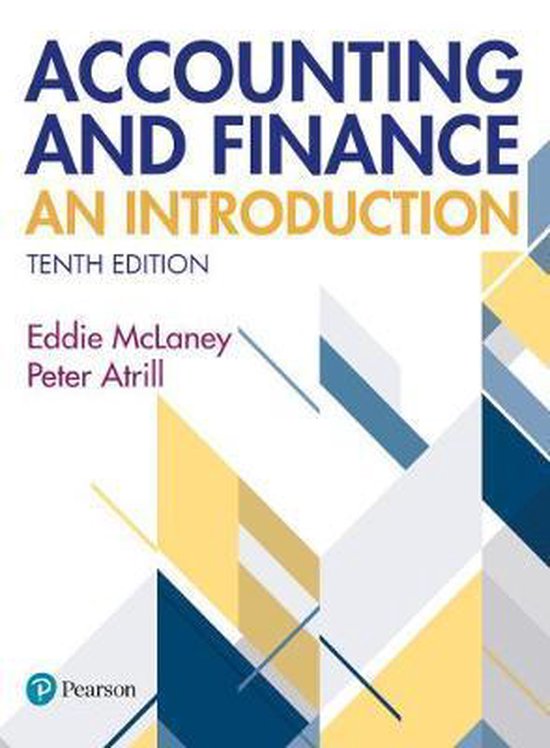 Accounting and Finance: An Introduction