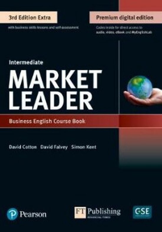 Market Leader 3e Extra Intermediate Course Book, QR,DVD & MEL Pack