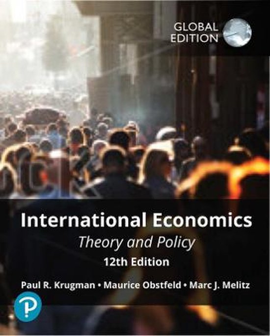 International Economics: Theory and Policy