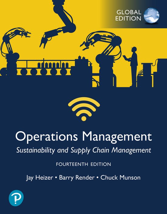 Render, B: Operations Management: Sustainability and Supply