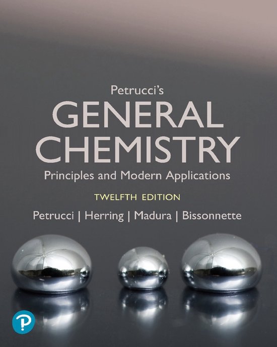 Petrucci's General Chemistry: Modern Principles and Applications