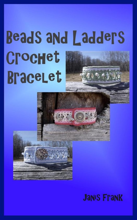 Beads and Ladders Crochet Bracelet