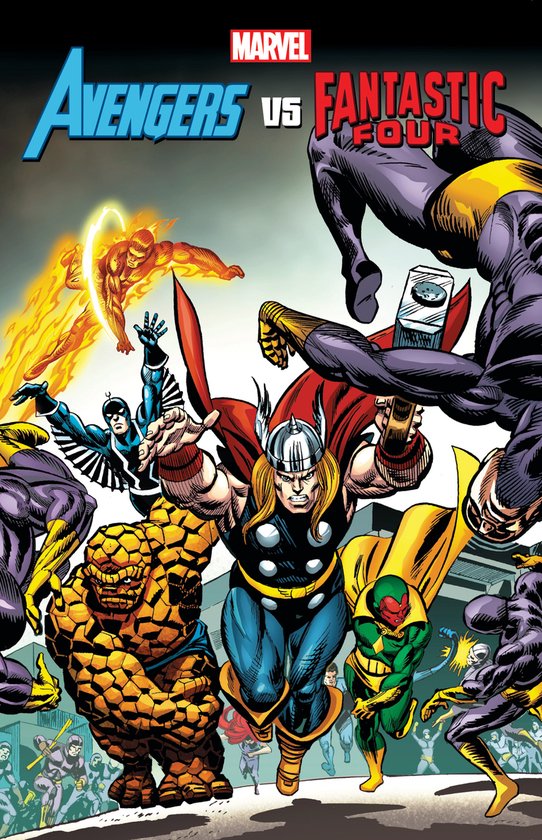 ISBN Avengers vs. Fantastic Four, comédies & nouvelles graphiques, Anglais, 384 pages