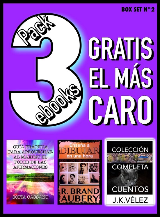 Pack 3 ebooks, Gratis el más caro. Box Set nº2