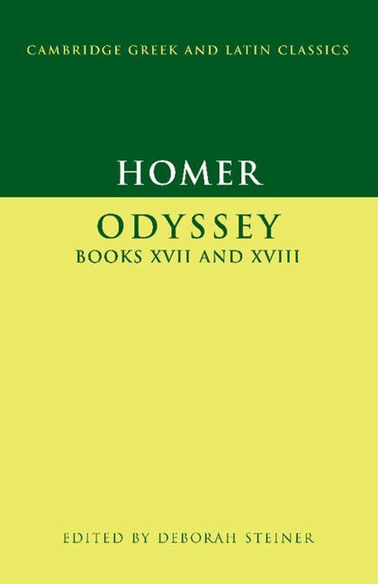 Cambridge Greek and Latin Classics - Homer: Odyssey Books XVII-XVIII