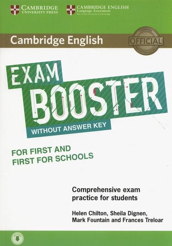 Cambridge English Exam Booster students For First And First For Schools